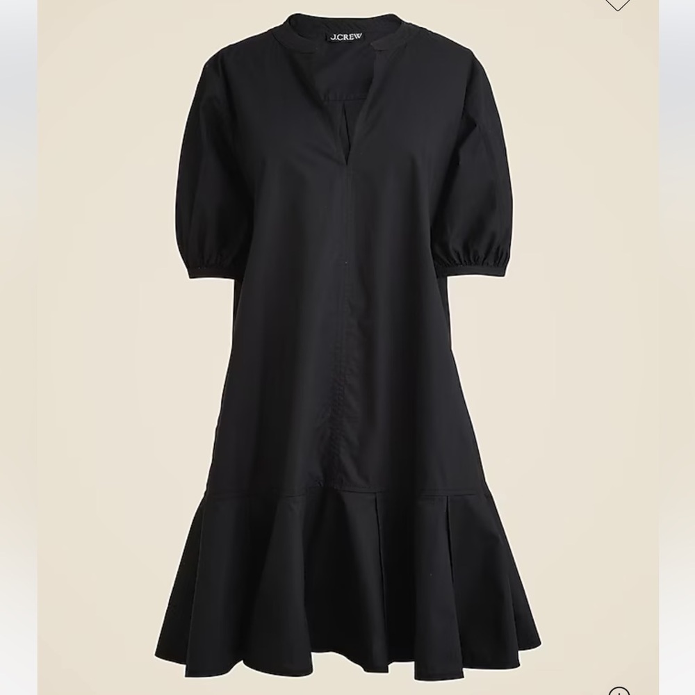 J.CREW Delilah Dress in Cotton Poplin